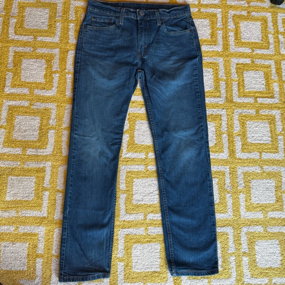 Levi’s 502 Men’s Taper Jeans W30 L30, Style 06690-110, Medium Blue Stretch Denim